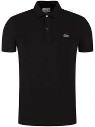 Lacoste Polo PH4012 Czarny Slim Fit. Czarne koszulki polo LACOSTE, m, bez wzorów, z bawełny, bez kołnierzyka, bez ramiączek. Za 309.99 zł.