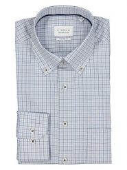 Eterna Koszula - Modern fit - w kolorze błękitnym rozmiar: 48. Niebieskie koszule Eterna, bez wzorów, z bawełny, bez kołnierzyka, bez ramiączek. Za 109.26 zł.