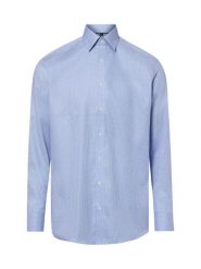 Finshley & Harding koszula biznesowa Mężczyźni Modern Fit Bawełna niebieski, 43. Niebieskie koszule Finshley & Harding, m, bez wzorów, z bawełny, bez kołnierzyka, bez ramiączek. Za 179.95 zł.