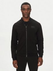 EA7 Emporio Armani Bluza 7M000093 AF12116 UC001 Czarny Regular Fit. Czarne bluzy EA7 Emporio Armani, l, bez wzorów, z bawełny, bez kaptura. Za 459.99 zł.