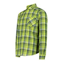 Koszula męska CMP 30T9927. Zielone koszule CMP, m, bez wzorów, bez kołnierzyka, bez ramiączek. Za 201.00 zł.