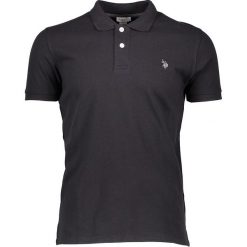 Koszulka polo w kolorze czarnym. Koszulki polo sportowe marki U.S. Polo Assn. W wyprzedaży za 121.95 zł.
