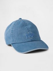 GAP Czapka w kolorze niebieskim rozmiar: onesize. Niebieskie czapki z daszkiem GAP, bez wzorów, z bawełny. Za 88.43 zł.