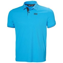 Polo Helly Hansen Ocean 2.0. Niebieskie koszulki polo Helly Hansen, m, bez wzorów, bez kołnierzyka, bez ramiączek, żeglarskie. Za 320.35 zł.