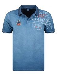Canadian Peak Koszulka polo "Kadventureak" w kolorze błękitnym rozmiar: XL. Niebieskie koszulki polo Canadian Peak, xl, bez wzorów, z bawełny, bez kołnierzyka, bez ramiączek. Za 99.95 zł.