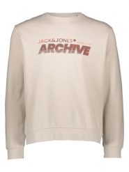 Jack & Jones Bluza "Brat" w kolorze beżowym rozmiar: M. Brązowe bluzy Jack & Jones, m, bez wzorów, bez kaptura. Za 92.64 zł.