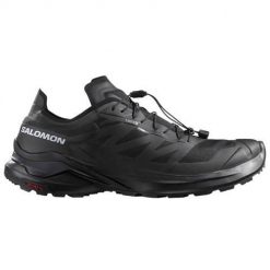 Buty trekkingowe męskie Salomon Xa Meta. Czarne buty trekkingowe Salomon, bez wzorów, z materiału, bez zapięcia, trekkingowe. Za 561.00 zł.