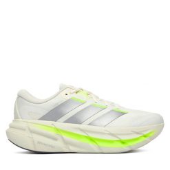 Buty do biegania adidas. Białe buty do biegania Adidas, bez wzorów, bez zapięcia, do biegania. Za 599.99 zł.