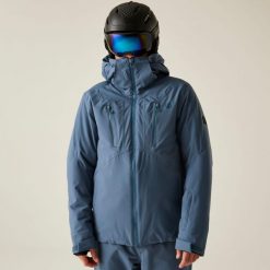 Kurtka narciarska męska z membraną Assimilate Dare 2b. Niebieskie kurtki narciarskie i snowboardowe Dare 2B, m, bez wzorów, z tkaniny, narciarskie. W wyprzedaży za 899.99 zł.