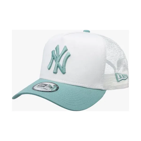 New Era Czapka Essential Trucker Ny Yankees New York Yankees , biały, rozmiar ONE-SIZE. Białe czapki z daszkiem New Era, na lato, bez wzorów, z bawełny. W wyprzedaży za 69.99 zł.