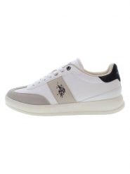 U.S. Polo Assn. Sneakersy w kolorze kremowo-beżowym rozmiar: 46. Brązowe buty sportowe casual U.S. Polo Assn., bez wzorów, bez zapięcia. Za 173.99 zł.
