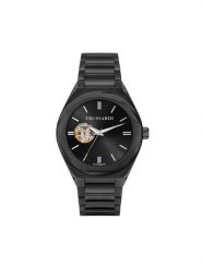 Trussardi Zegarek R2423156001 Czarny. Czarne, analogowe zegarki TRUSSARDI. Za 1,099.00 zł.