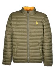 U.S. Polo Assn. Kurtka pikowana w kolorze khaki rozmiar: XL. Brązowe kurtki U.S. Polo Assn., s, bez wzorów, bez kaptura. Za 159.21 zł.