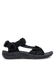 Jack Wolfskin Sandały Lakewood Ride Sandal M 4019021 Szary. Szare sandały Jack Wolfskin, z materiału, bez zapięcia. Za 219.99 zł.
