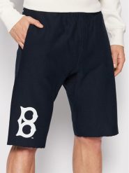 Champion Szorty sportowe Brooklyn Mlb 216663 Granatowy Regular Fit. Niebieskie krótkie spodenki sportowe Champion, l, bez wzorów, z bawełny. Za 189.99 zł.