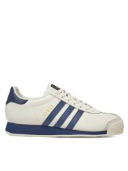 Adidas Sneakersy Samoa JQ0047 Biały. Białe buty sportowe casual Adidas, bez wzorów, ze skóry, bez zapięcia. Za 419.99 zł.