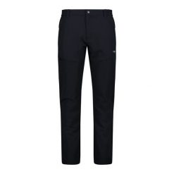 Spodnie męskie turystyczne CMP 34T2947. Czarne spodnie materiałowe CMP, na co dzień, m, bez wzorów, sportowe. Za 323.50 zł.