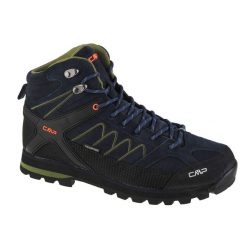 Buty trekkingowe CMP Moon waterprof. Niebieskie buty turystyczne CMP, bez wzorów, z gumy, bez zapięcia, trekkingowe. Za 539.00 zł.