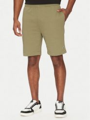 Lacoste Szorty sportowe GH9627 Khaki Regular Fit. Brązowe krótkie spodenki sportowe LACOSTE, m, bez wzorów, z bawełny. Za 289.99 zł.