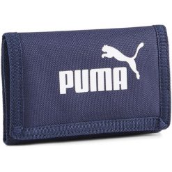 Portfel Puma Phase Wallet, Dla obu płci. Niebieskie portfele Puma, bez wzorów, z poliesteru. Za 190.00 zł.
