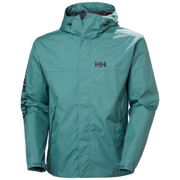 Kurtka wodoodporna Helly Hansen Ervik. Zielone kurtki Helly Hansen, m, bez wzorów, bez kaptura. Za 528.50 zł.