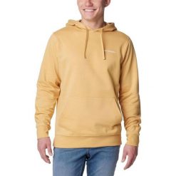 Bluza męska Columbia Trek z kapturem. Żółte bluzy Columbia, na zimę, m, bez wzorów, z bawełny, z kapturem. W wyprzedaży za 269.00 zł.