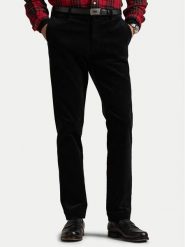 Polo Ralph Lauren Spodnie materiałowe 710879958002 Czarny Slim Fit. Czarne spodnie materiałowe Polo Ralph Lauren, m, bez wzorów, z materiału. Za 939.99 zł.