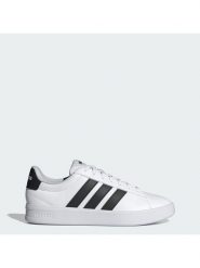 Adidas Sneakersy Grand Court 3.0 IH1472 Biały. Białe buty sportowe casual Adidas, bez wzorów, ze skóry, bez zapięcia. Za 349.99 zł.