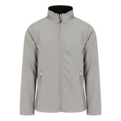 Kurtka Softshellowa Męska Jeden Kolor Tkanina Dwuwarstwowa. Czarne kurtki Regatta, m, bez wzorów, z softshellu, bez kaptura. Za 135.99 zł.