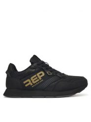 REPLAY Sneakersy GMS68 .000.C0116S Czarny. Czarne buty sportowe casual Replay, bez wzorów, z materiału, bez zapięcia. Za 399.99 zł.