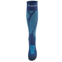 Floky Floky Run Up Długie Skarpetki Dorosłych. Niebieskie skarpetki sportowe FLOKY, z aplikacjami, z materiału. Za 266.99 zł.