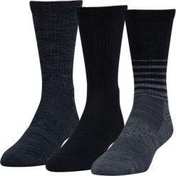 Under Armour Skarpety męskie PHENOM TWISTED CREW czarne, grafitowe r. 36-41 (1312460-001). Skarpetki sportowe marki Under Armour. Za 75.80 zł.