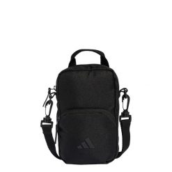 Torba ADIDAS PRIME ORGANIZER. Czarne torby na ramię Adidas, bez wzorów, z materiału, na ramię, bez dodatków. Za 89.95 zł.