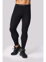 Spaio Legginsy termiczne "Alpha" w kolorze czarnym rozmiar: L. Czarne legginsy długie sportowe Spaio, l, bez wzorów, z materiału, outdoorowe. Za 121.51 zł.