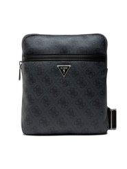 Guess Saszetka Vezzola Smart Crossbody Flat HMEVZL P2223 Czarny. Czarne saszetki i nerki Guess, z aplikacjami, ze skóry. Za 219.99 zł.