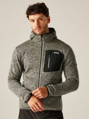 Regatta Kurtka polarowa "Newhill" w kolorze szarym rozmiar: M. Szare kurtki Regatta, m, bez wzorów, z polaru, bez kaptura. Za 135.81 zł.