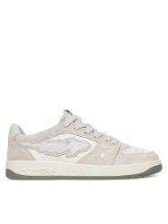 Enterprise Japan Sneakersy BB5001 PX633 Szary. Szare buty sportowe casual Enterprise Japan, bez wzorów, ze skóry, bez zapięcia. Za 699.99 zł.