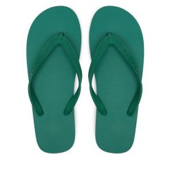 Japonki Jack&Jones. Zielone japonki Jack&Jones, bez wzorów. Za 39.99 zł.