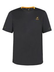 Rukka Koszulka funkcyjna "Meskala" w kolorze czarno-żółtym rozmiar: S. Czarne t-shirty sportowe Rukka, bez wzorów, z materiału, bez ramiączek, outdoorowe. Za 57.47 zł.