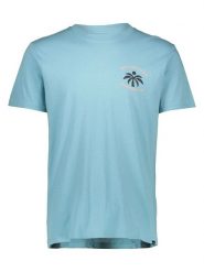 Quiksilver Koszulka "Solo Arbol" w kolorze błękitnym rozmiar: S. Niebieskie bezrękawniki Quiksilver, s, bez wzorów, z bawełny, bez kołnierzyka, bez ramiączek. Za 84.21 zł.