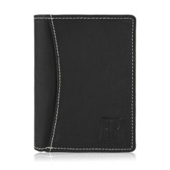 Zestaw męski torba i portfel czarny Paolo Peruzzi ZUP-29-BL. Czarne portfele Paolo Peruzzi, bez wzorów, z bawełny. Za 399.99 zł.