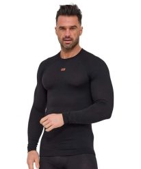Koszulka męska z długim rękawem wełniana Brubeck ACTIVE MERINO. Zielone bielizna termoaktywna Brubeck, m, bez wzorów, z dzianiny, bez ramiączek, trekkingowe. Za 299.00 zł.