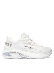 Plein Sport Sneakersy Pegasus Project SAFS USC0935 STE003N Biały. Białe buty sportowe casual Plein Sport, bez wzorów, z materiału, bez zapięcia. Za 969.99 zł.