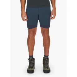 Spodenki turystyczne męskie Rab Torque Mountain Shorts. Szare szorty RAB, m, bez wzorów, sportowe. Za 361.99 zł.
