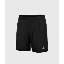 Spodenki sportowe męskie Performance. Czarne krótkie spodenki sportowe NORDICDOTS, l, bez wzorów, z materiału. Za 185.00 zł.