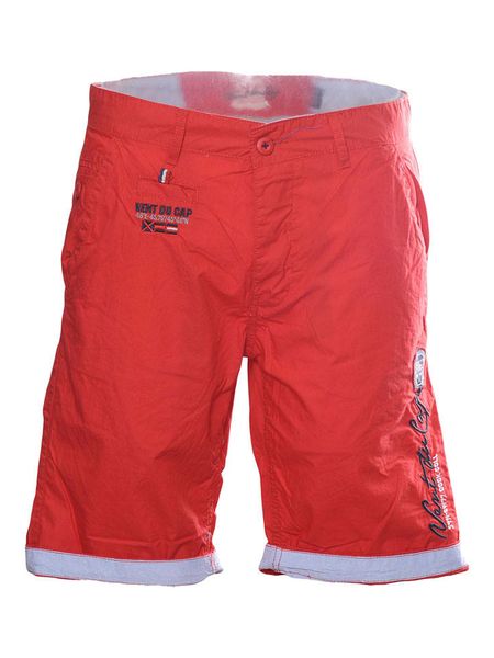 Peak Mountain Szorty w kolorze czerwonym rozmiar: XXL. Czerwone szorty Peak Mountain, xxl, bez wzorów, z bawełny. Za 119.95 zł.