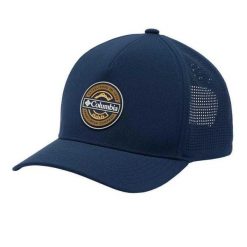 Czapka Z Daszkiem Unisex Dla Dorosłych Z Logo Tekstowym. Niebieskie czapki z daszkiem Columbia, bez wzorów. Za 181.99 zł.