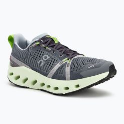 Buty do biegania męskie On Cloudsurfer Trail. Szare buty turystyczne On, bez wzorów, z materiału, bez zapięcia, do biegania. Za 629.99 zł.