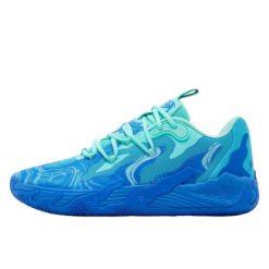 Puma LaMelo Ball MB.03 Lo Team Hyperlink Blue. Niebieskie buty do koszykówki Puma, bez zapięcia, do koszykówki. Za 526.85 zł.