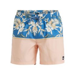 Szorty kąpielowe dla Mężczyzn SPL FLORAL 15" Niebieski. Niebieskie kąpielówki Quiksilver, m, bez wzorów, z materiału, krótkie. Za 179.99 zł.